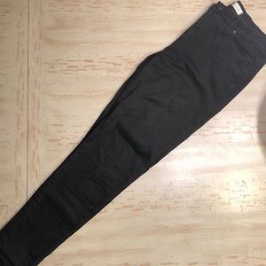 Madewell 10” high rise skinny black jeans, size 32T